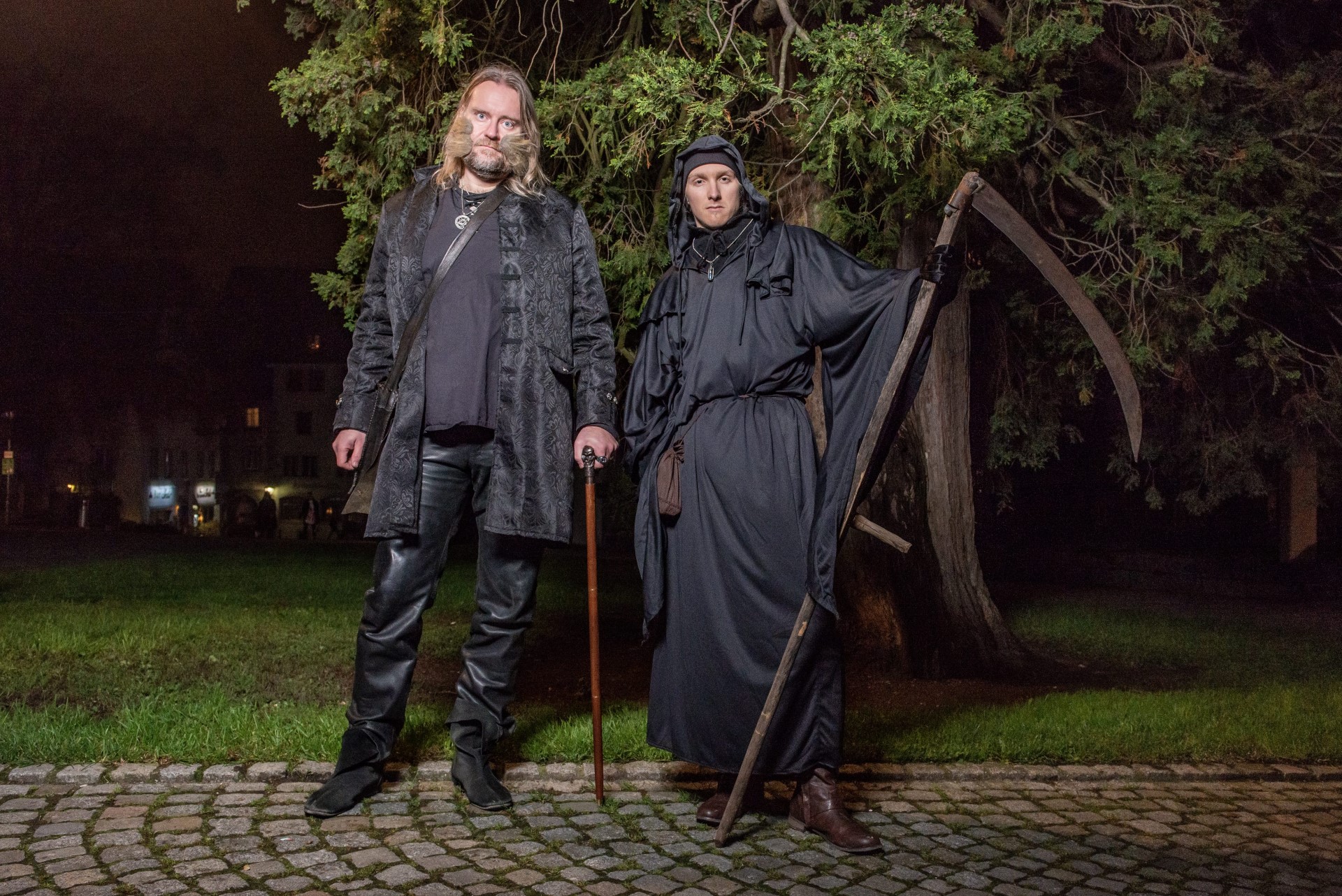 Konstanzer Gruseltour mit Werwolf und Sensenmann. Photo Credit: MTK | Chris Danneffel Konstanzer Gruseltour mit Werwolf und Sensenmann. Photo Credit: MTK | Chris Danneffel