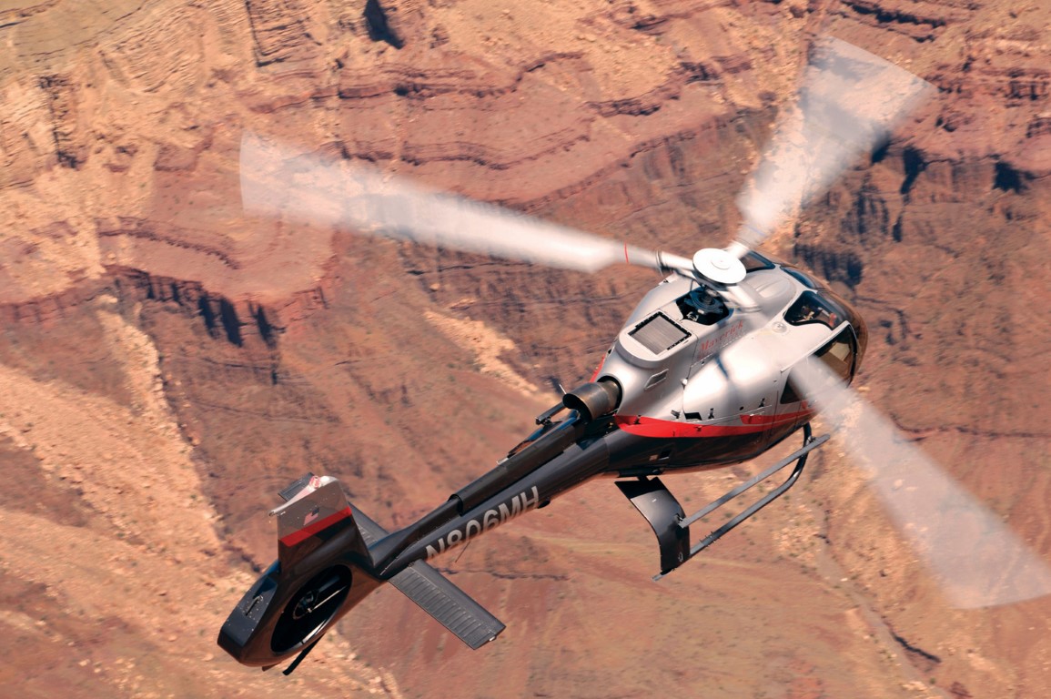 Grand Canyon Helicopter Tour. Photo Credit: Maverick Helicopters