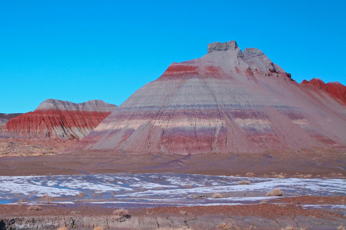 Chinle Formation im Petrified Fortst National Park. Photo Credit: National Park Service 