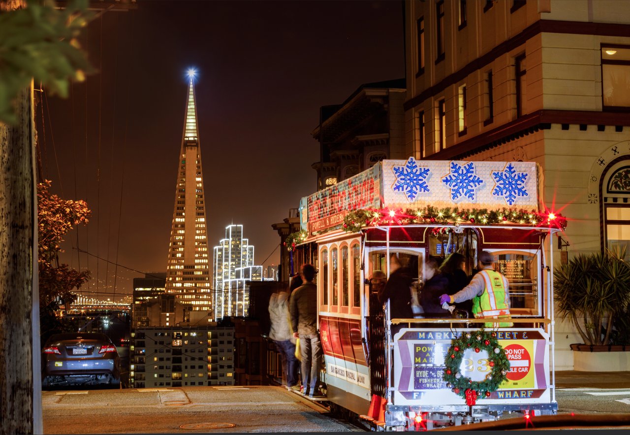 Cable Car in San Francisco, Photo Credit: San Francisco Travel Cable Car in San Francisco, Photo Credit: San Francisco Travel