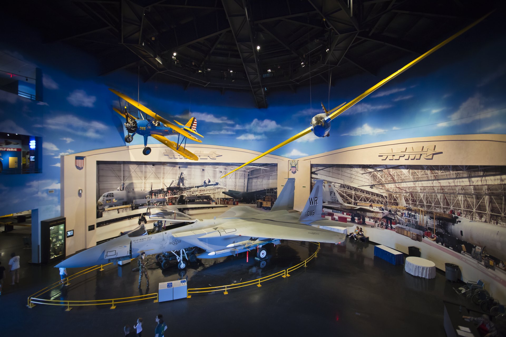 Warner Robins Aviation Museum. Photo Credit: Georgia Department of Economic Development Warner Robins Aviation Museum. Photo Credit: Georgia Department of Economic Development