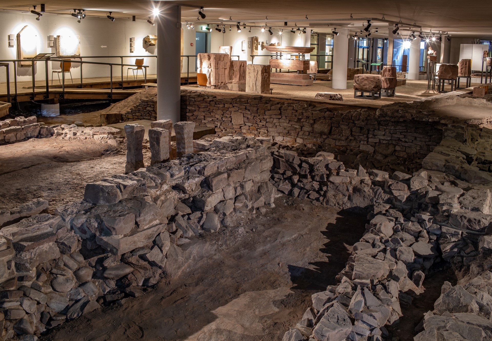 Archäologisches Museum Pforzheim. Foto: Sebastian Seibel Archäologisches Museum Pforzheim. Foto: Sebastian Seibel