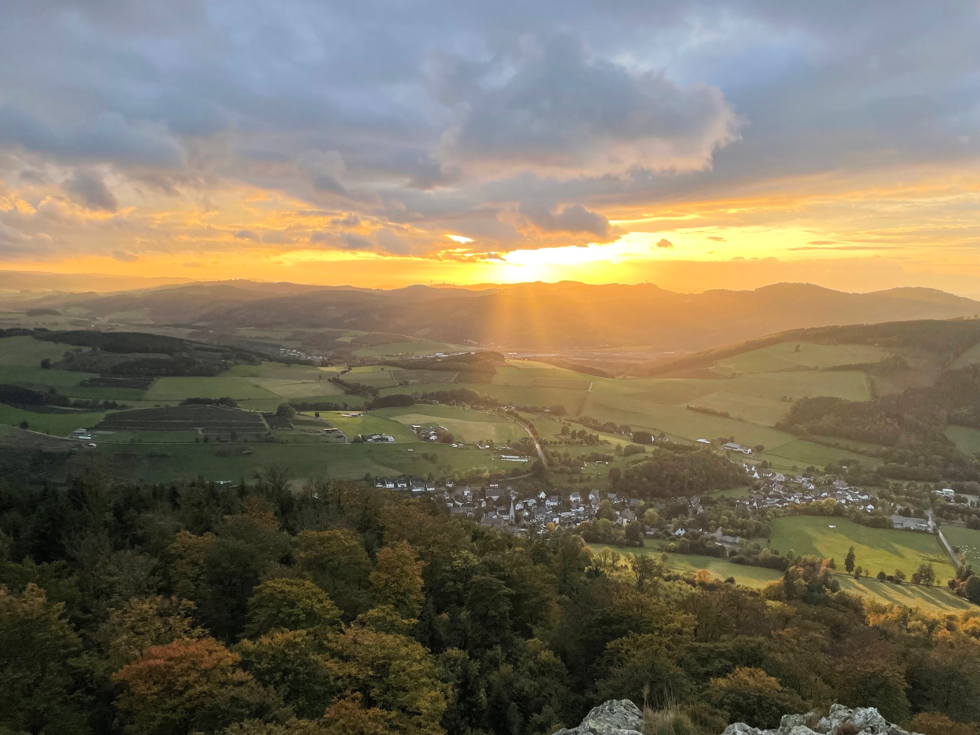 Aussicht auf Bruchhausen. Foto: Janine Breuer-Kolo Aussicht auf Bruchhausen. Foto: Janine Breuer-Kolo