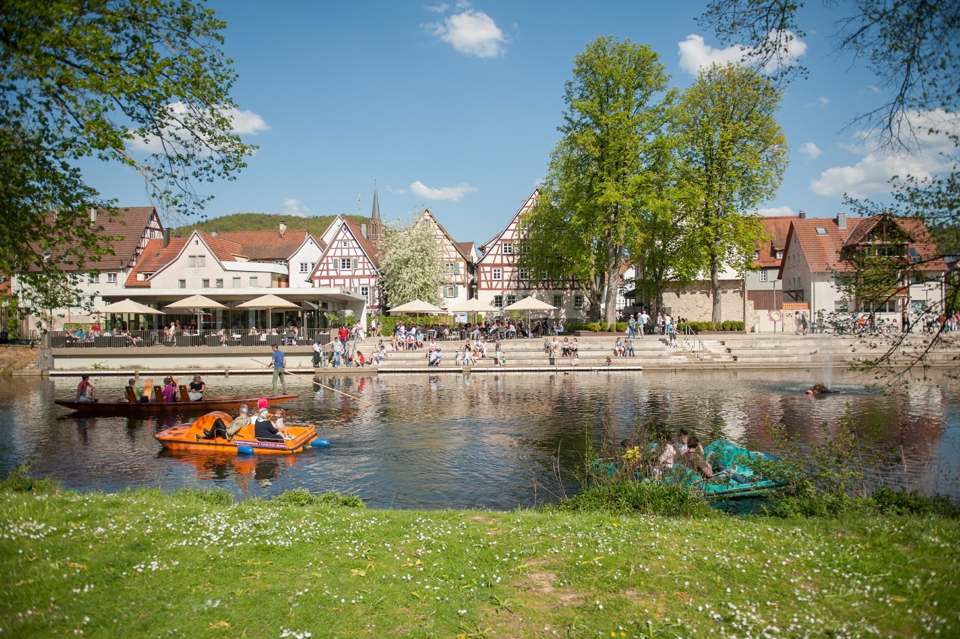 Stadtpark Kleb und Longwy-Platz in Nagold. Photo Credit: Markus Gauss Stadtpark Kleb und Longwy-Platz in Nagold. Photo Credit: Markus Gauss