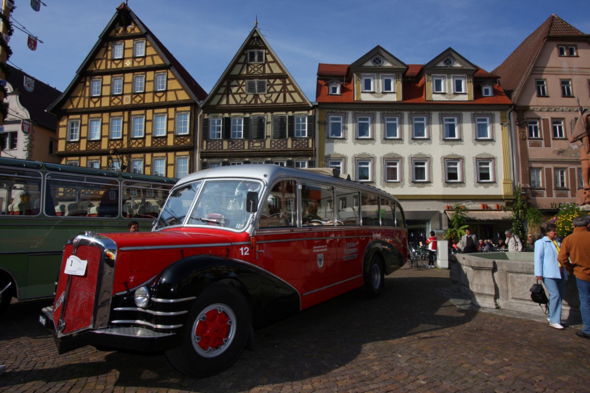 Das Oldtimer-Bustreffen findet vom 13. bis 15 Mai statt. Foto: Jens Hackmann