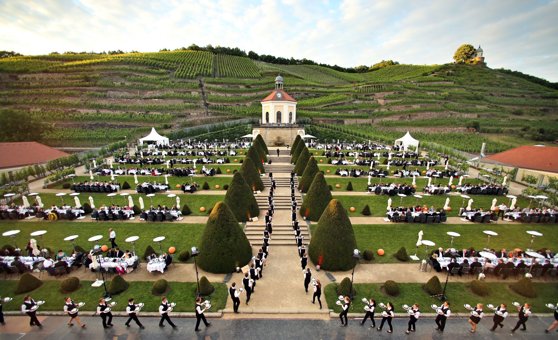 Wein-Event am Schloss Wackerbarth. Photo Credit: djd | Schloß Wackerbarth