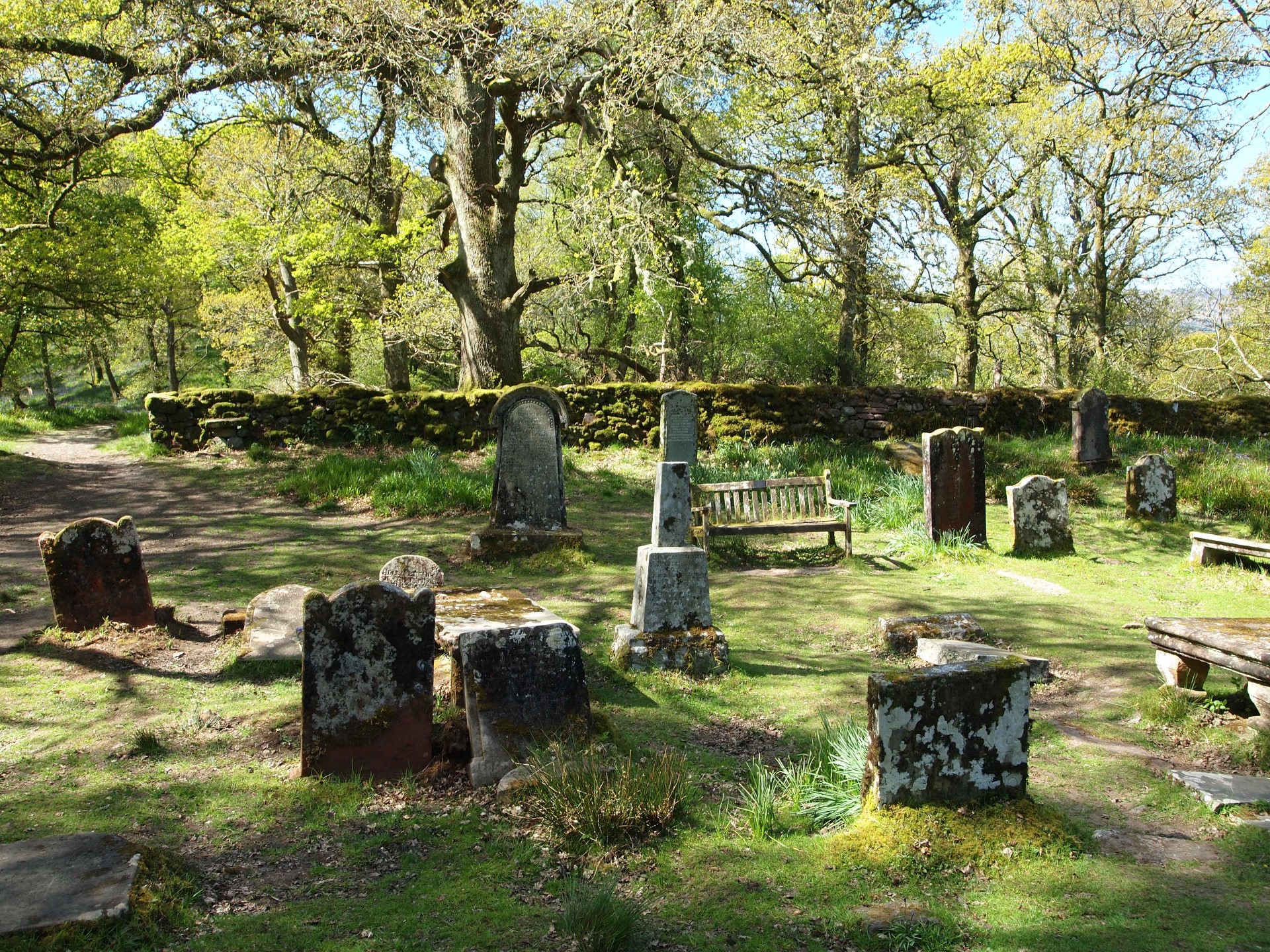 Der alte Friedhof des Clans MacGregor