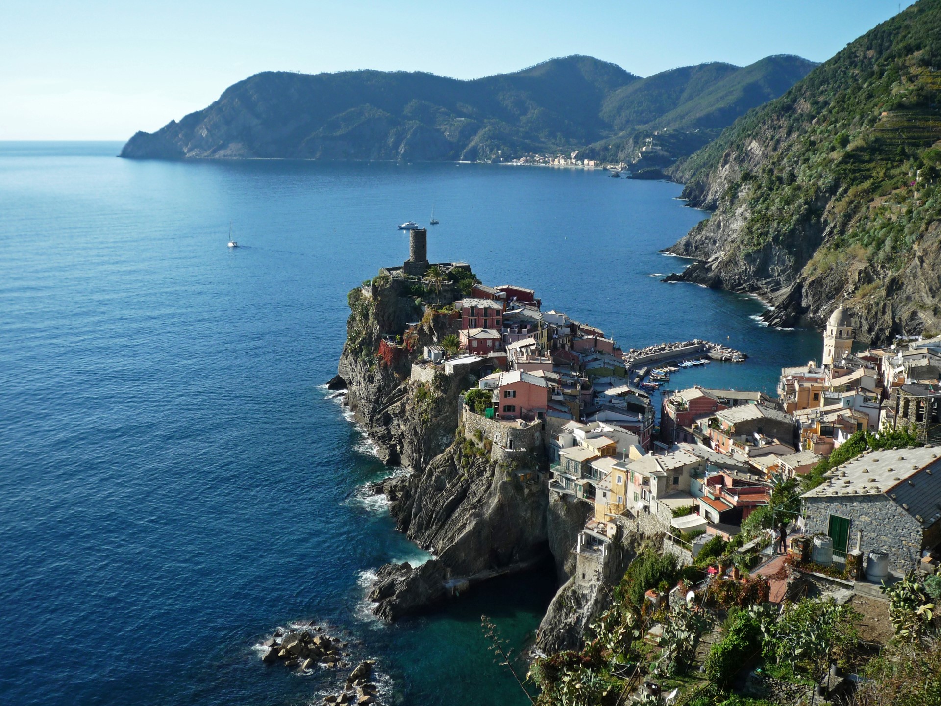 Vernazza. Foto: Bernadette Olderdissen Vernazza. Foto: Bernadette Olderdissen