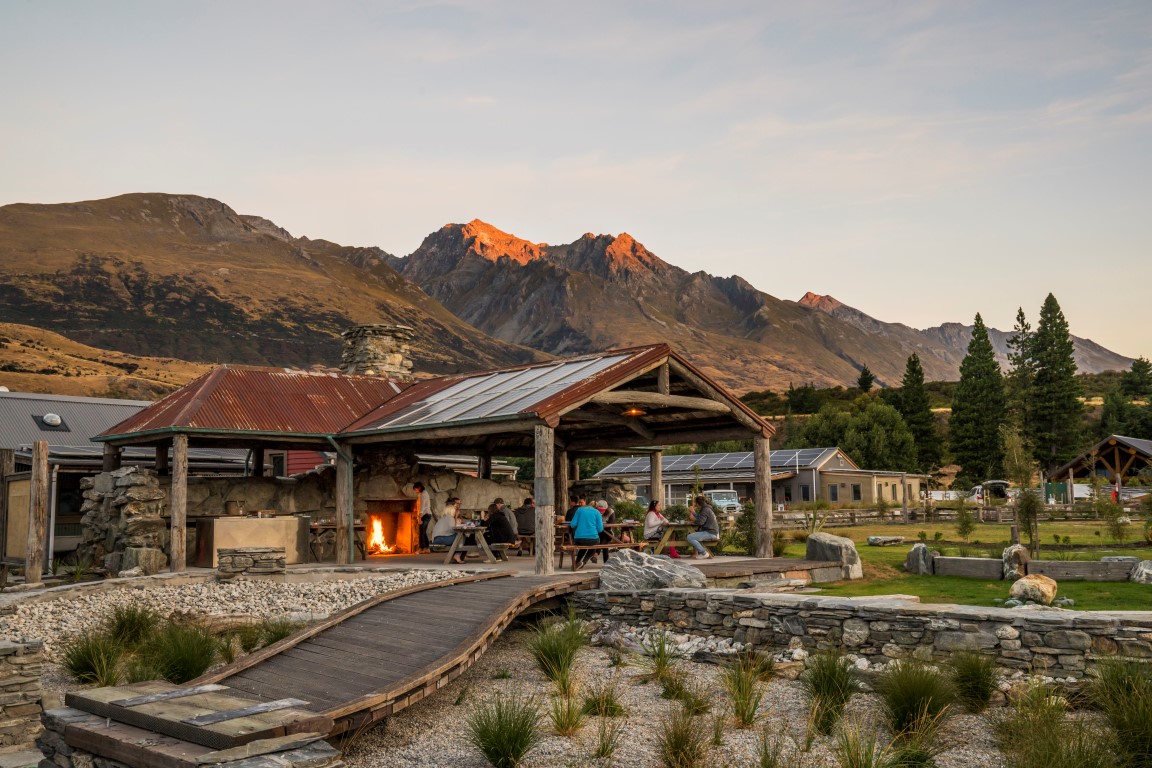 Das Camp Glenorchy auf der Südinsel. Photo Credit: Camp Glenorchy