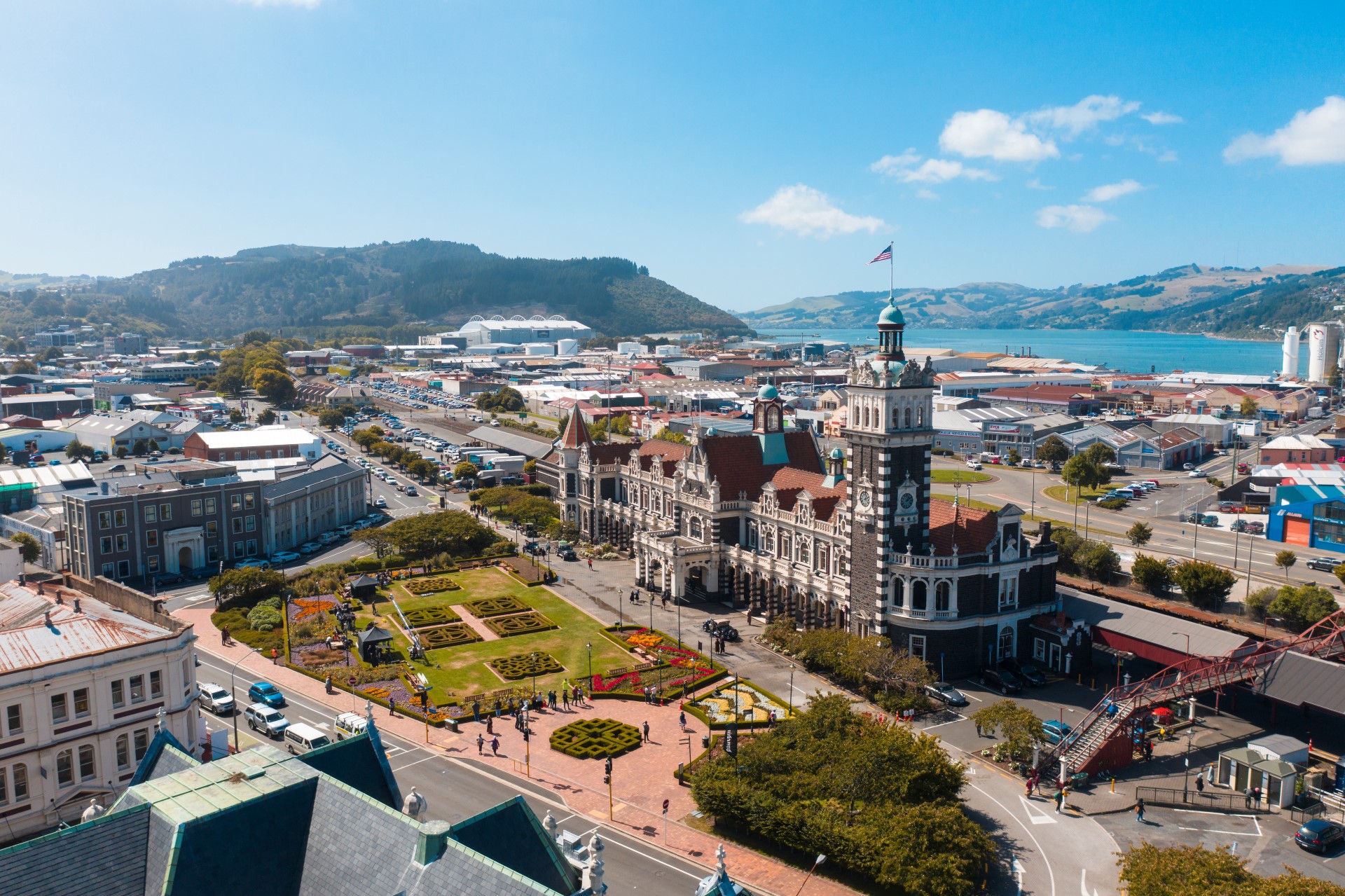 Dunedin Railway Station. Photo Credit: Tourism New Zealand