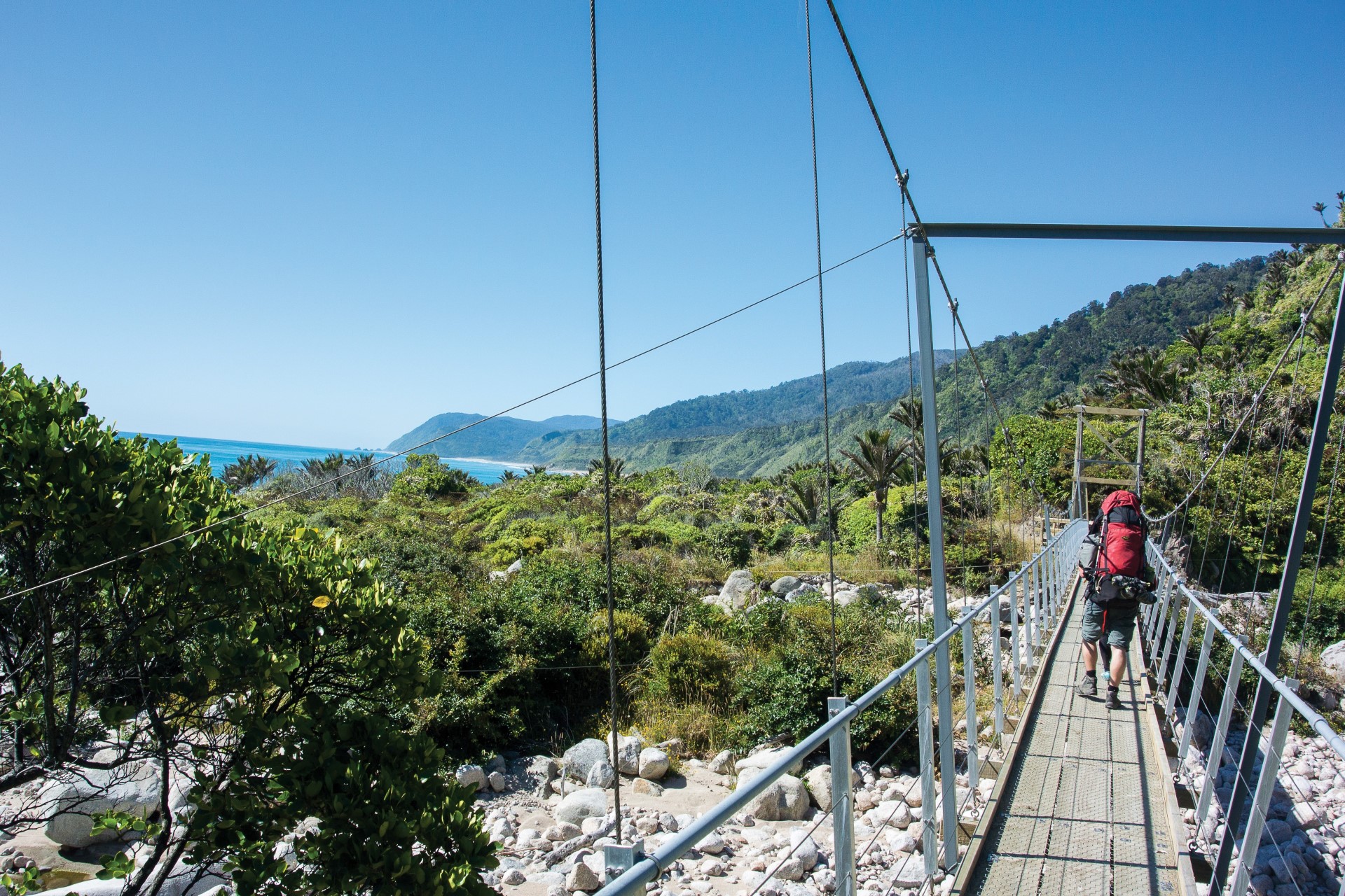 Wandern auf dem Heaphy Track im Kahurangi National Park. Foto: Tourism New Zealand