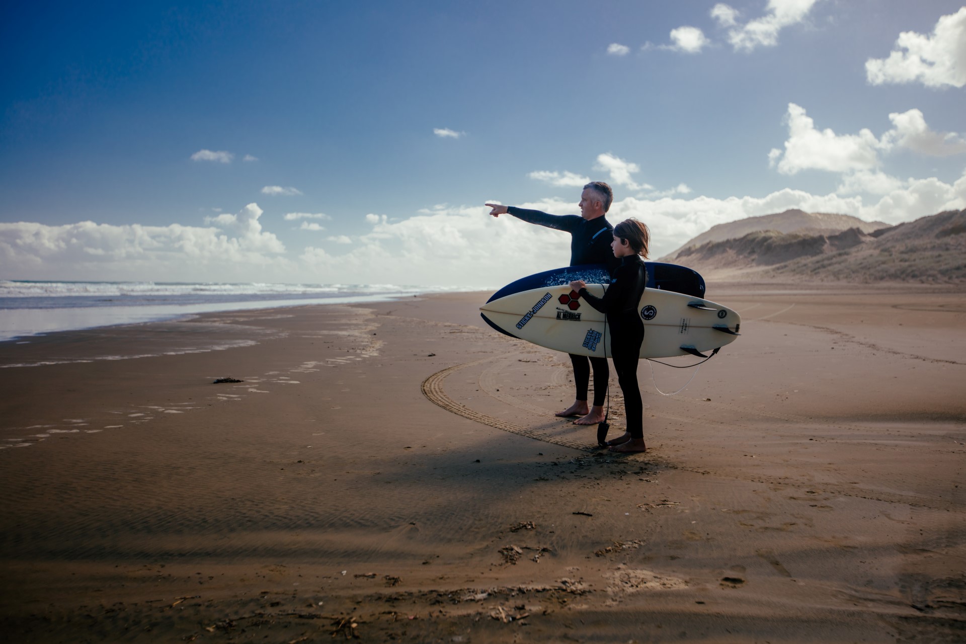 Ripiro Beach Baylys Beach (Nordinsel). Foto: Credit Northland NZ