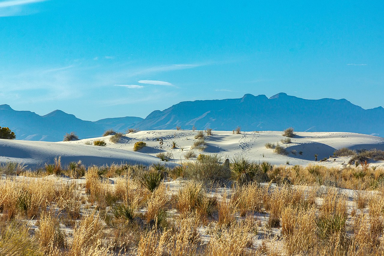 White Sands National Park. Foto: Larry Mills, creative commons, wikimedia, CC BY 2.0 White Sands National Park. Foto: Larry Mills, creative commons, wikimedia, CC BY 2.0
