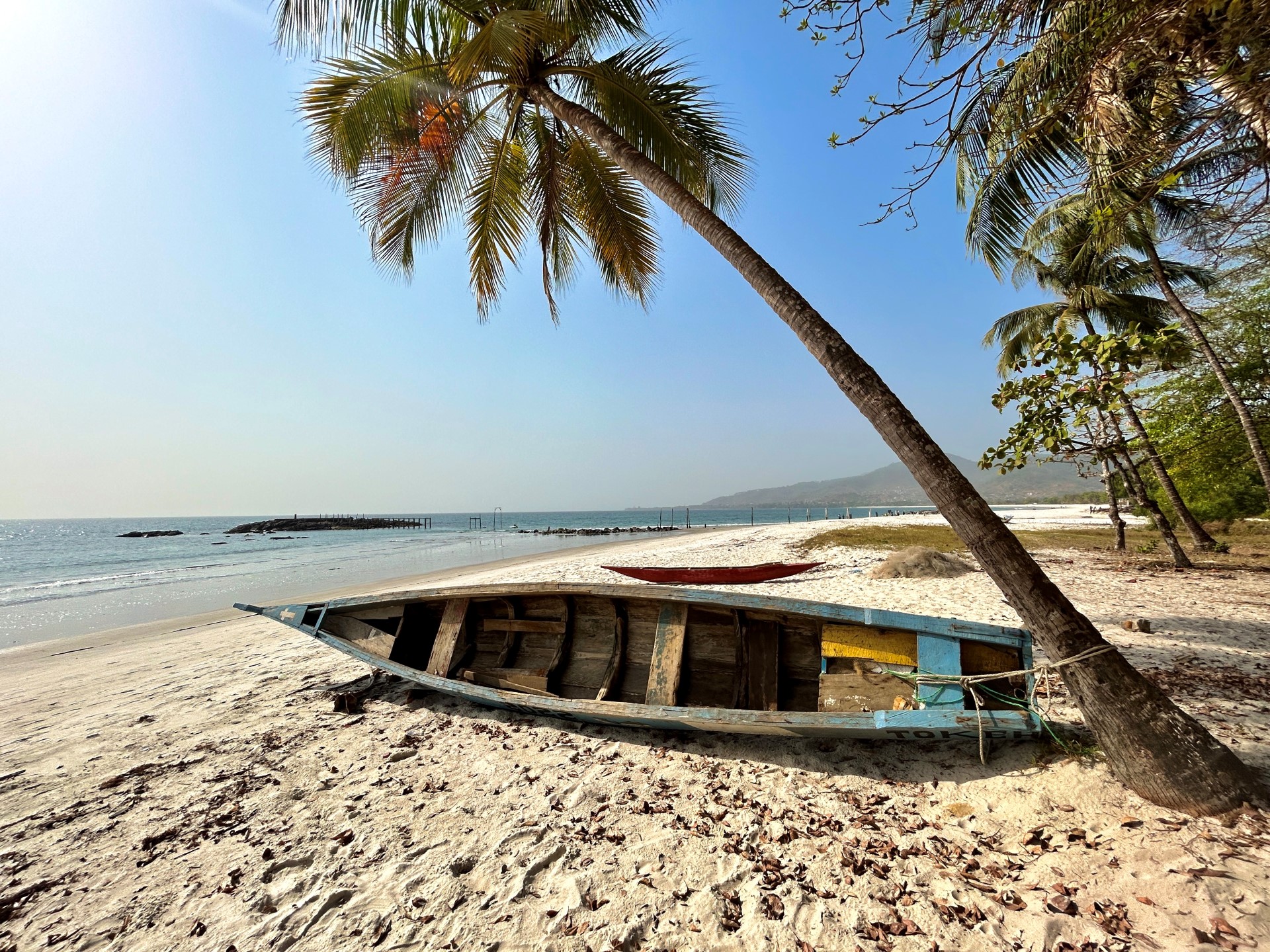 Der Tokeh Beach. Foto: Sierra Leone Tourism Board | Hannemann Der Tokeh Beach. Foto: Sierra Leone Tourism Board | Hannemann