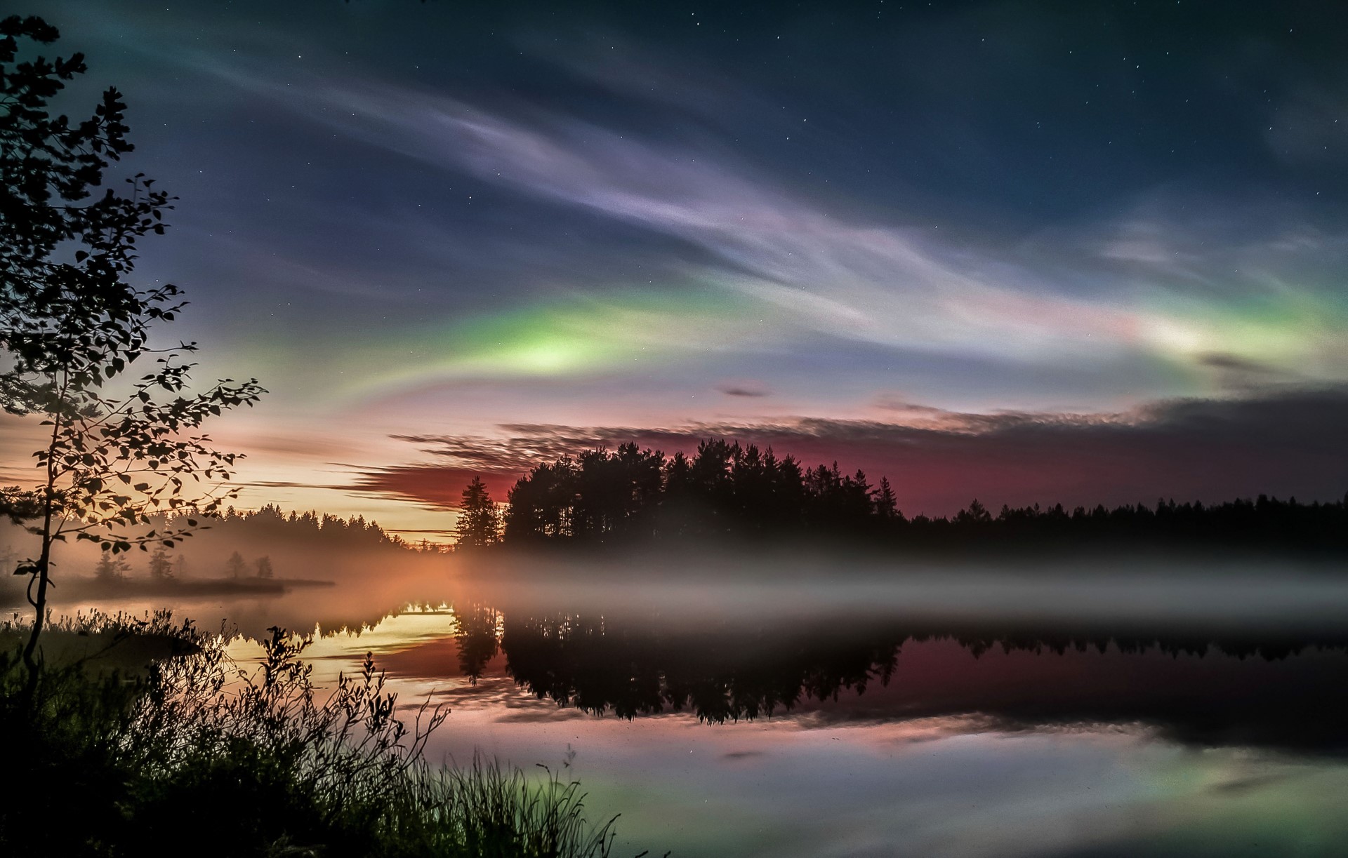 Nordlichter im herbstlichen Finnland. Foto: Visit Finland Nordlichter im herbstlichen Finnland. Foto: Visit Finland
