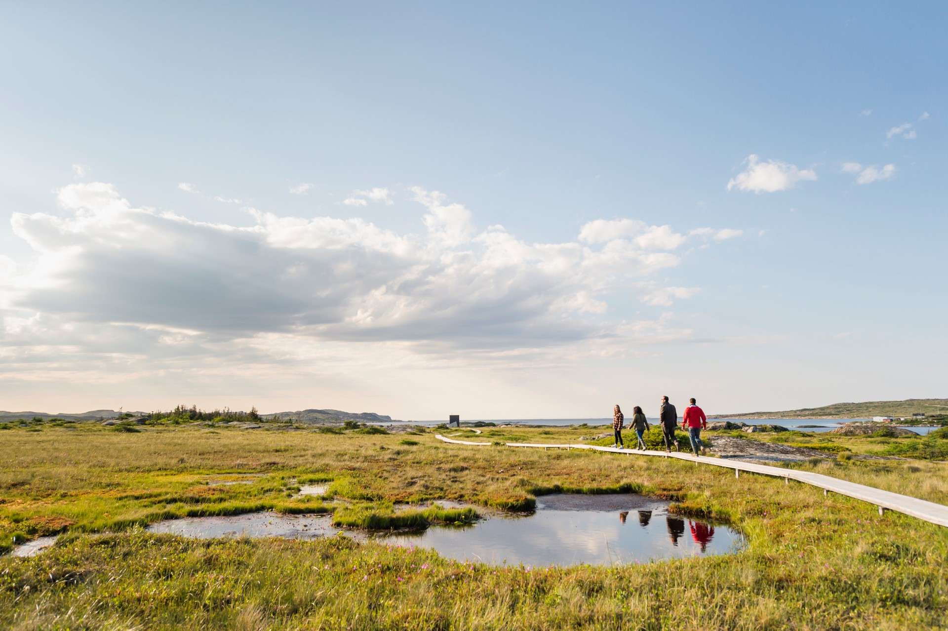 Der Weg ist das Ziel auf Fogo Island. Foto: Destination Canada Der Weg ist das Ziel auf Fogo Island. Foto: Destination Canada