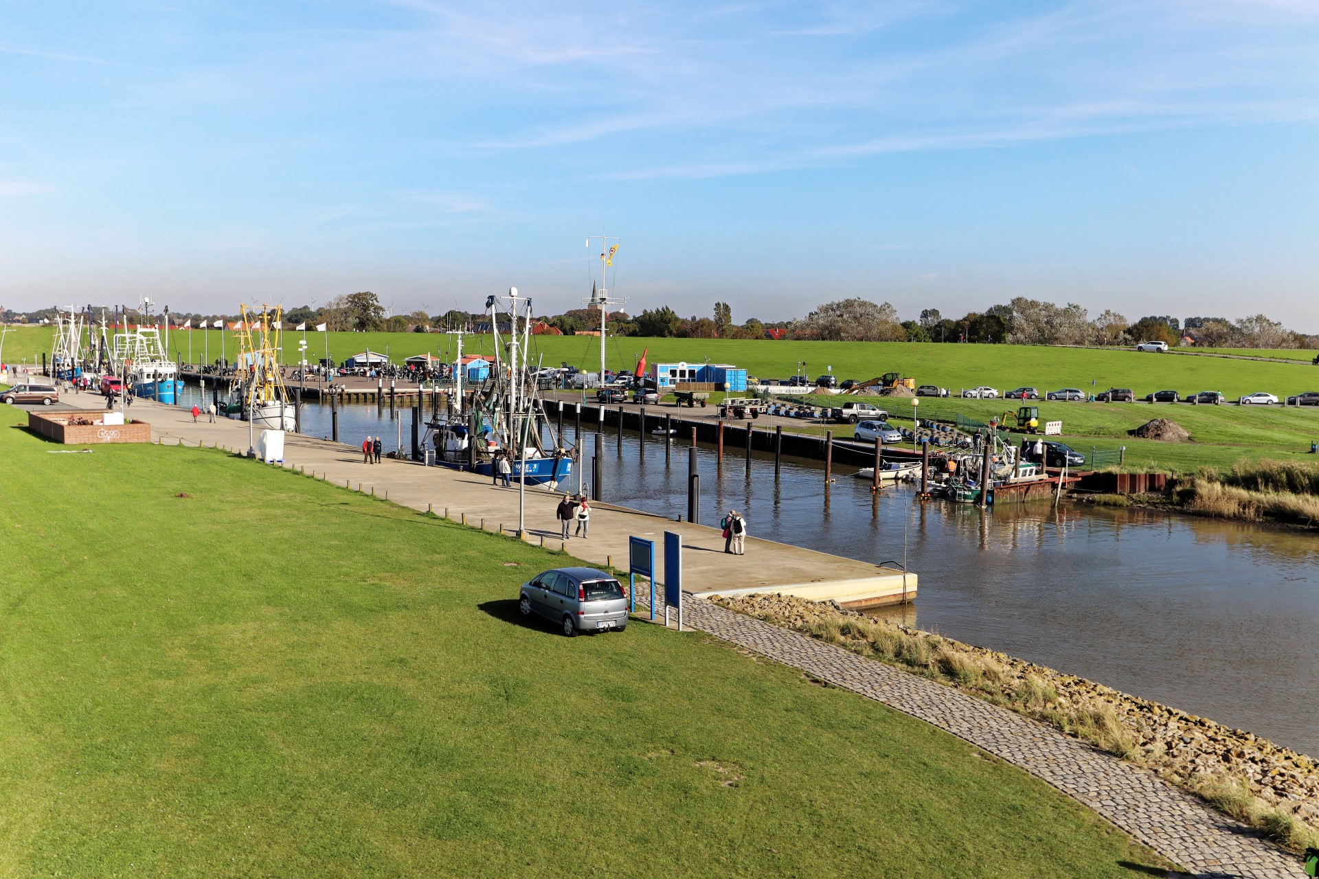 Der Sielhafen in Wremen. Foto: Christian Nowak Der Sielhafen in Wremen. Foto: Christian Nowak