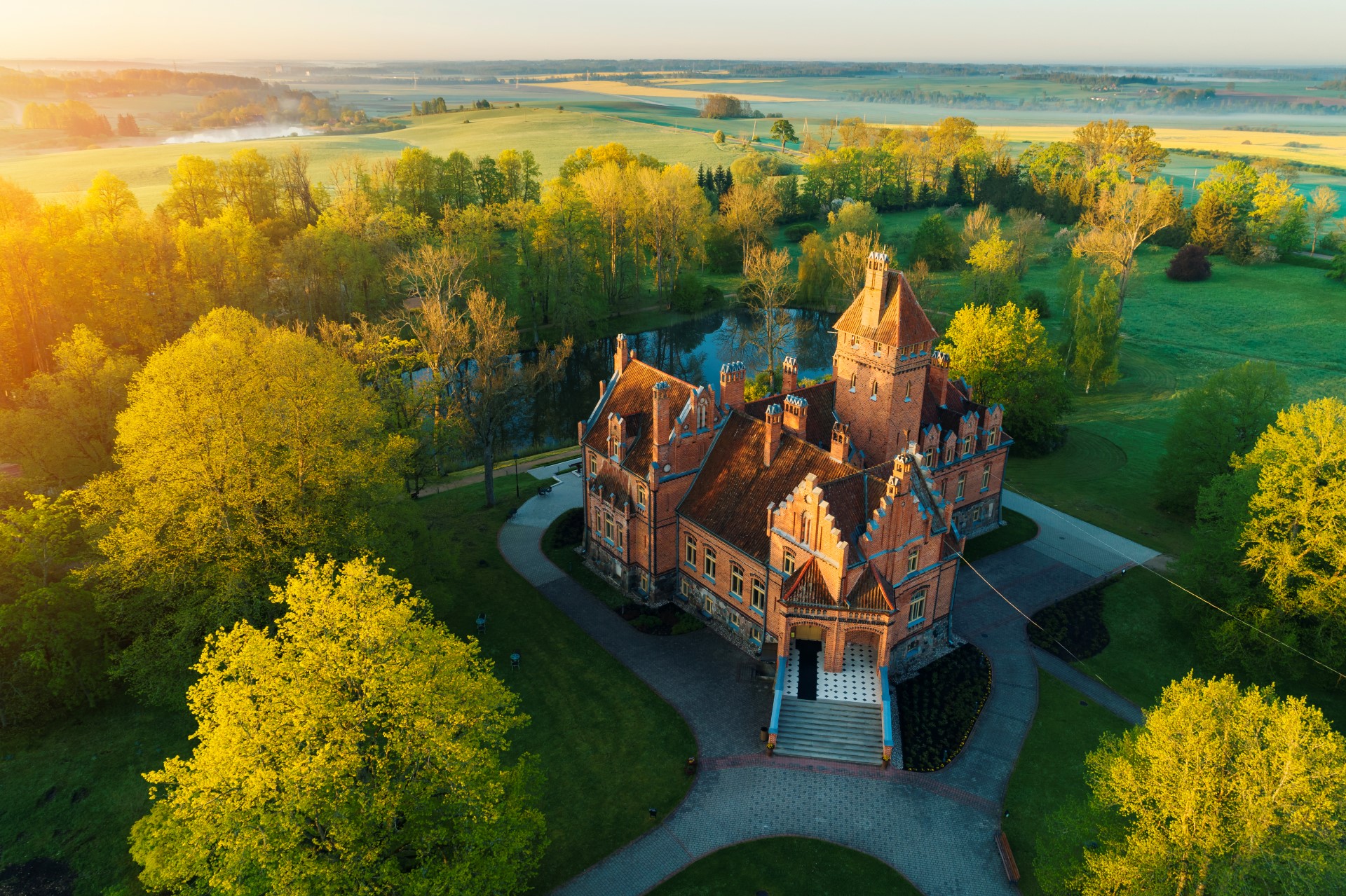 Schloss Jaunmoku. Foto: Valdis Skudre