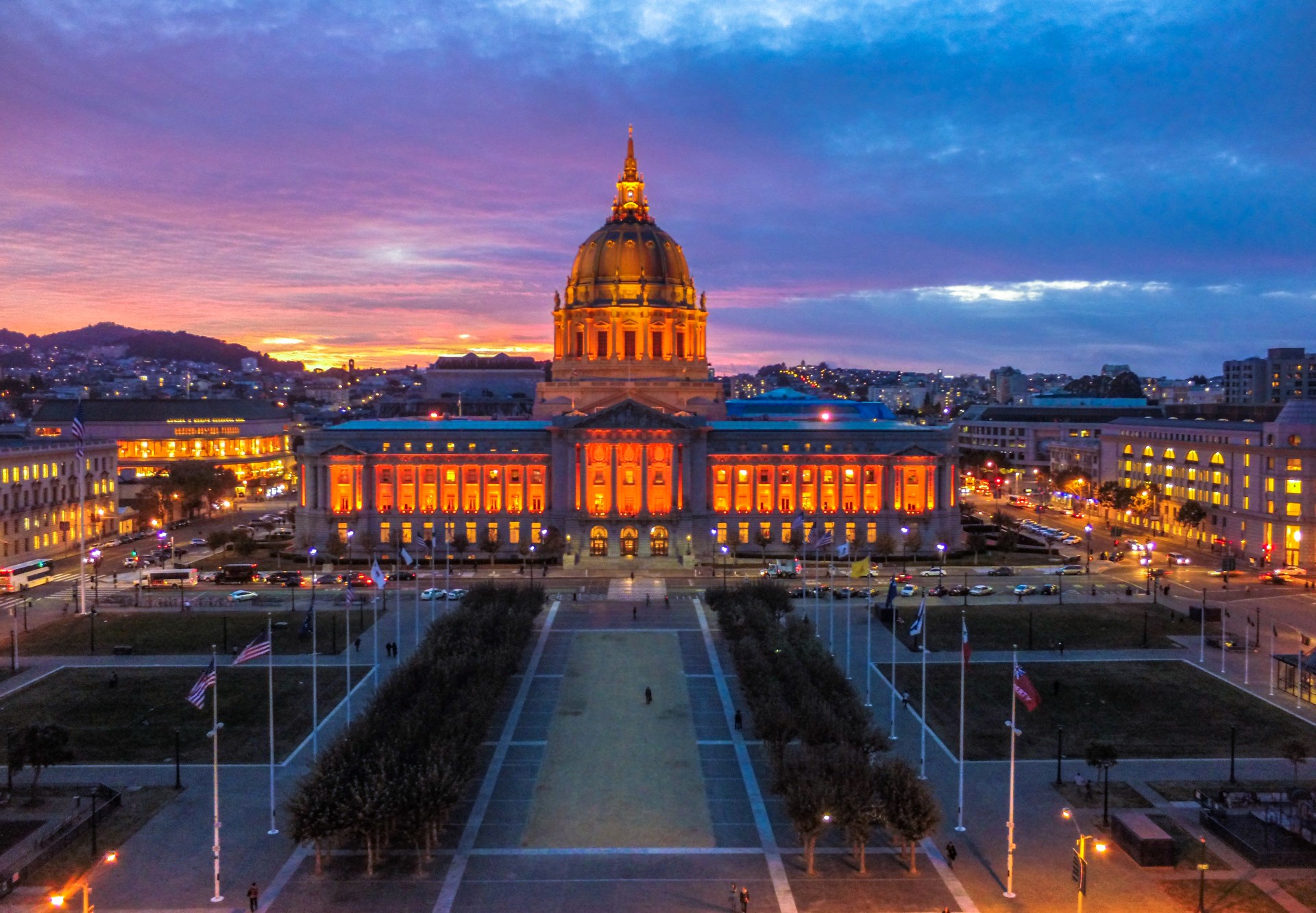 San Francisco City Hall. Foto: San Francisco Travel Association | Mooncricket Films LLC