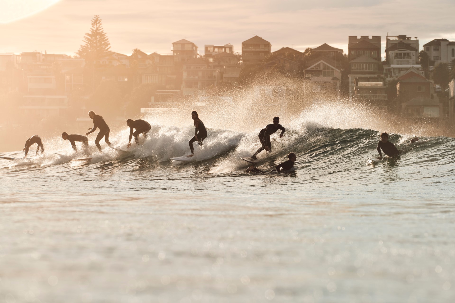 Am Bondi Beach in Sydney lautetet das Motto: Sehen und gesehen werden. Foto: Tourism Australia