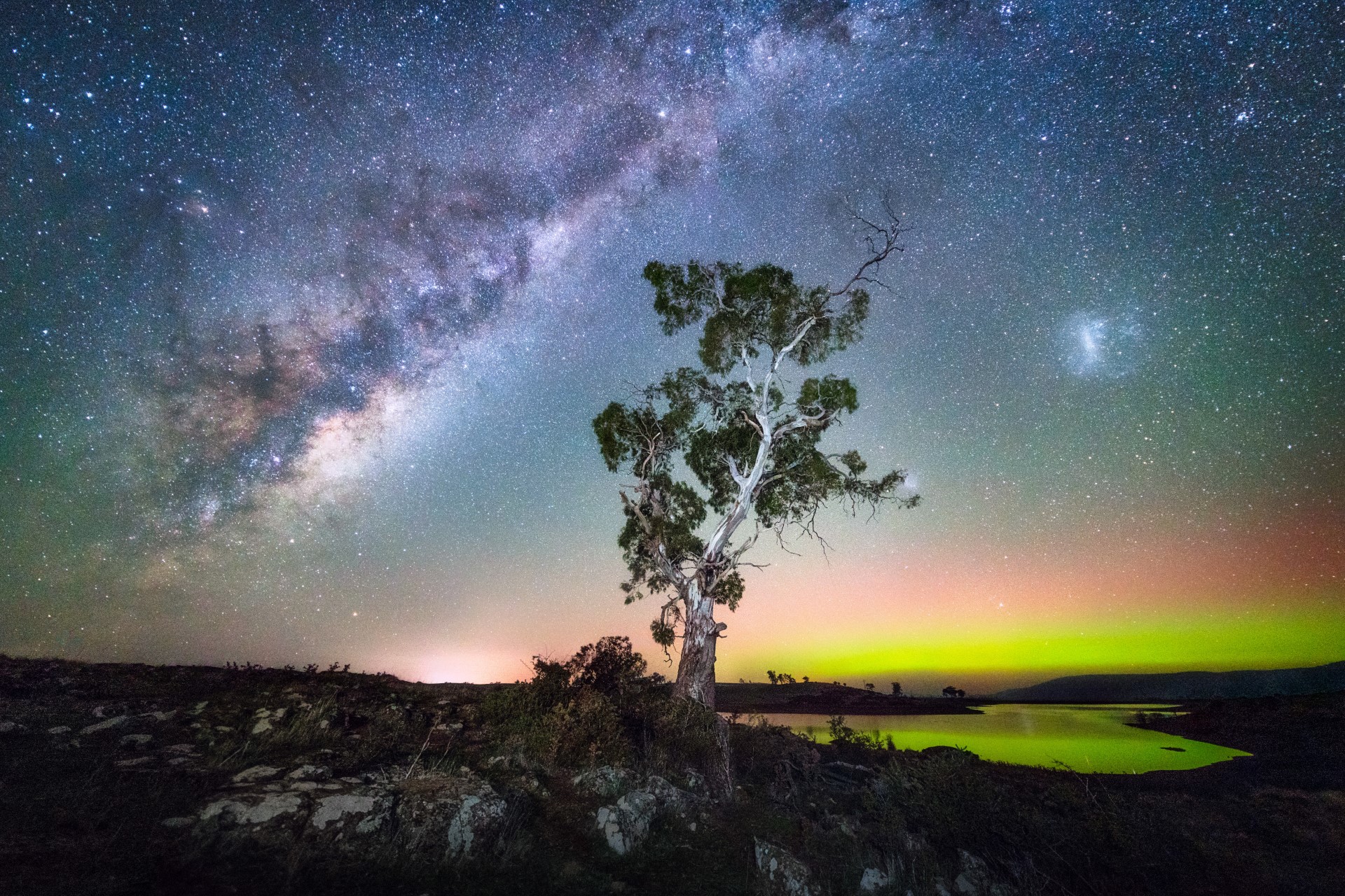 Aurora Australis. Foto: Luke Tscharke