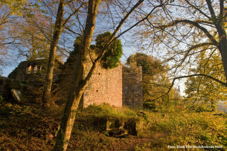 Eberbach im Odenwald: Picknick auf der Burg 