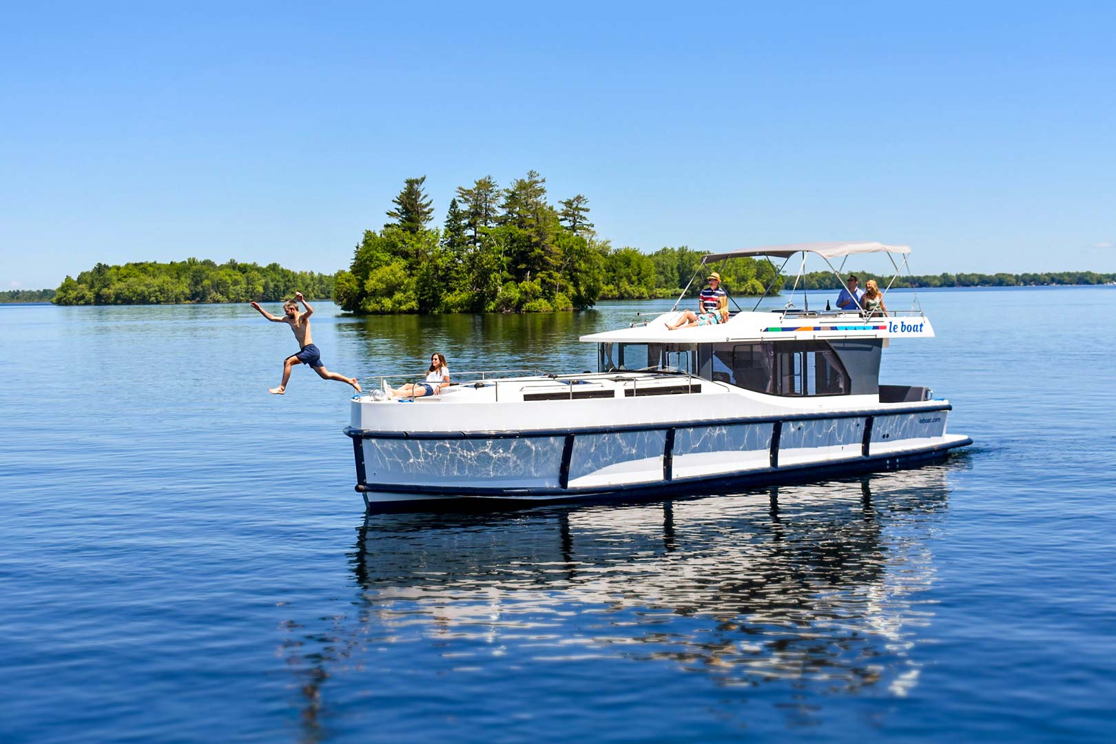 Ontario vom Wasser aus erleben - im Hausboot ohne Führerschein