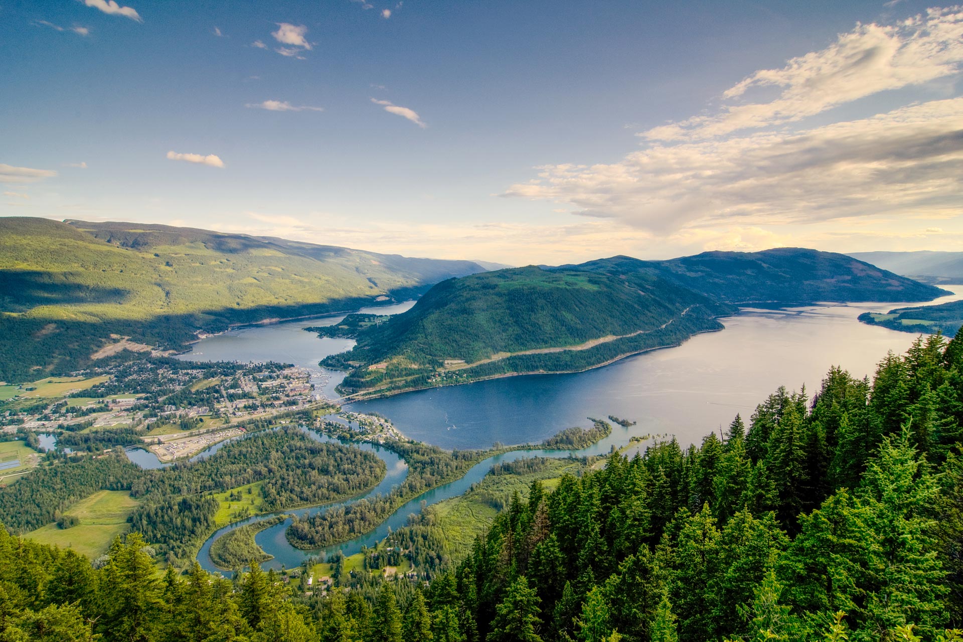 Kanada: Kapitän sein in der Hausboot-Hauptstadt Sicamous