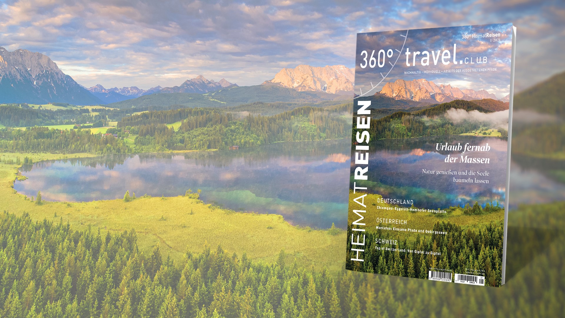 360° HeimatReisen 1/2021: Kostenlose 30-seitige PDF-Leseprobe