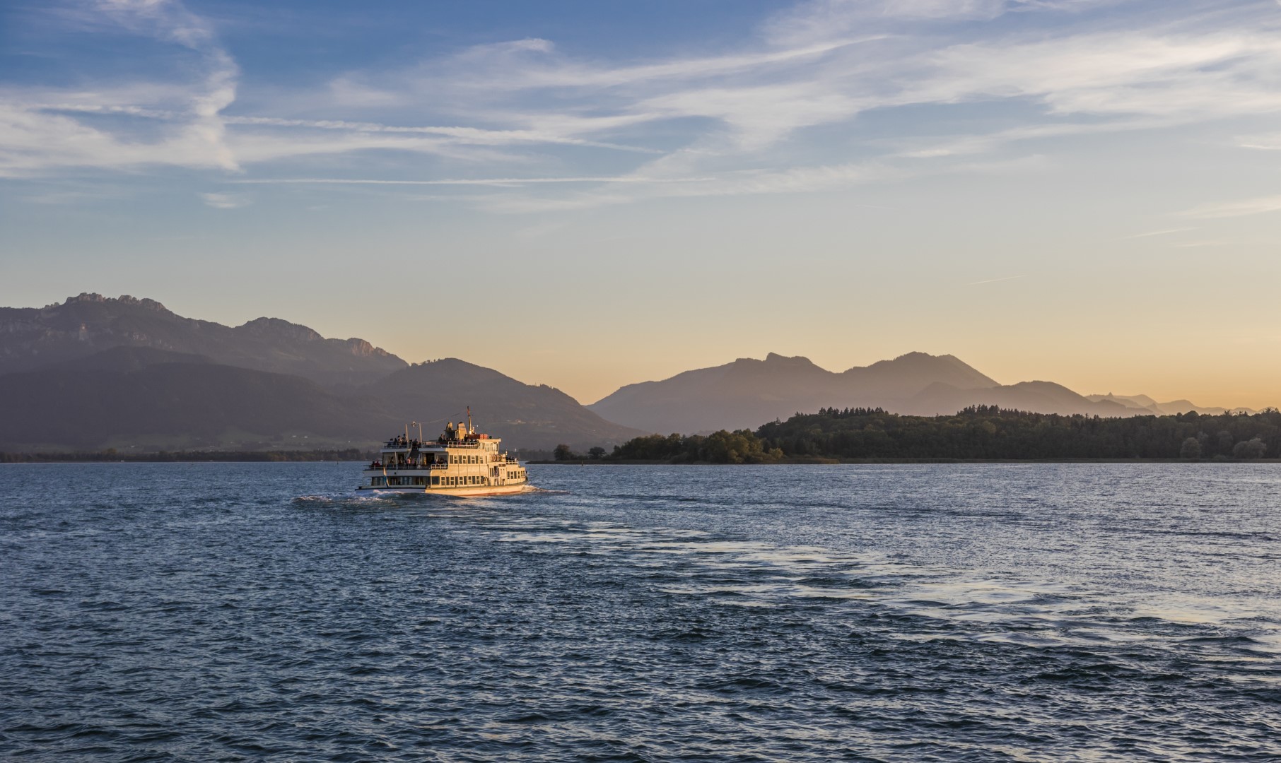 Mit Kapitän Otto auf dem Chiemsee