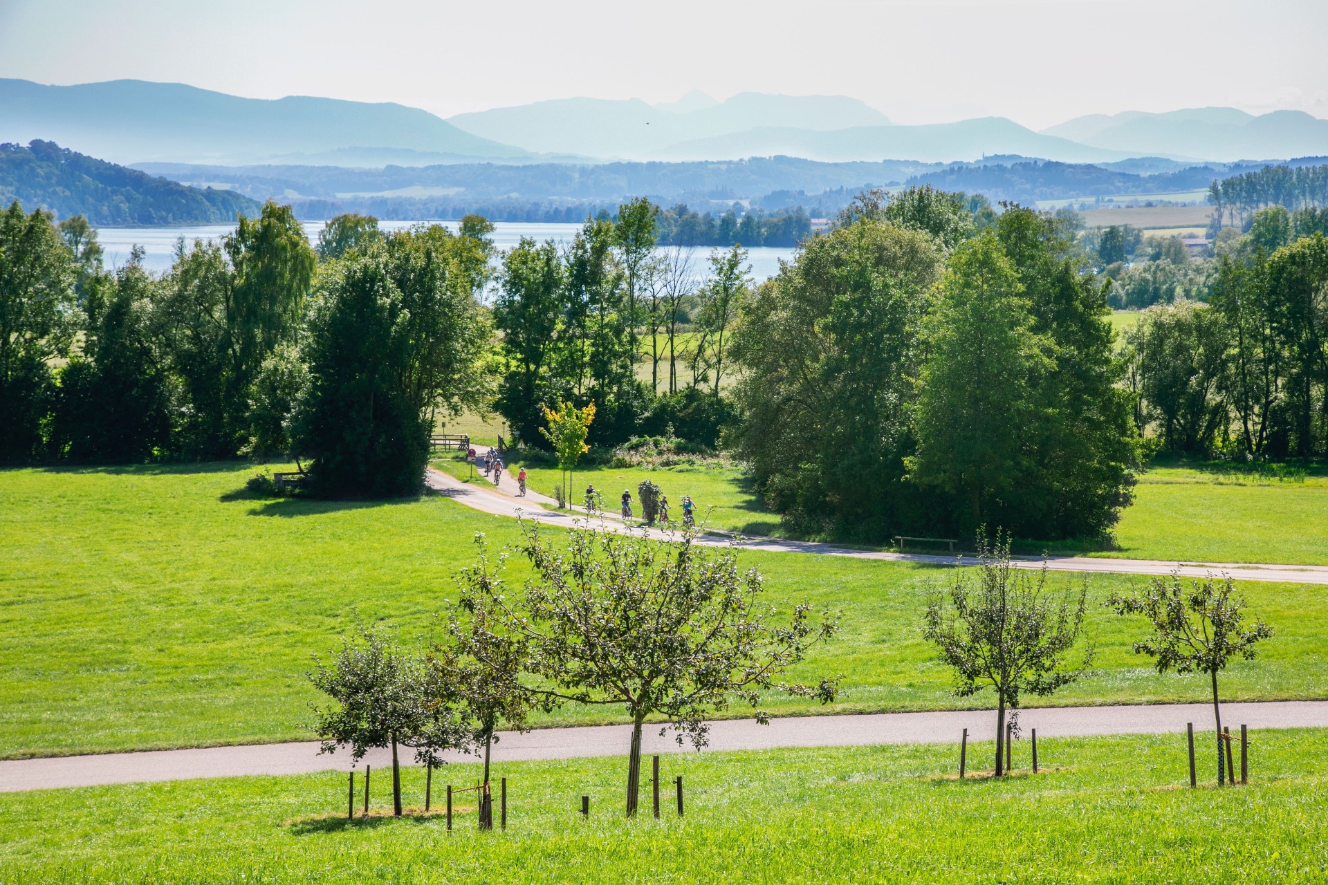 Waginger See: Radtour mit Ausblick und Einkehr