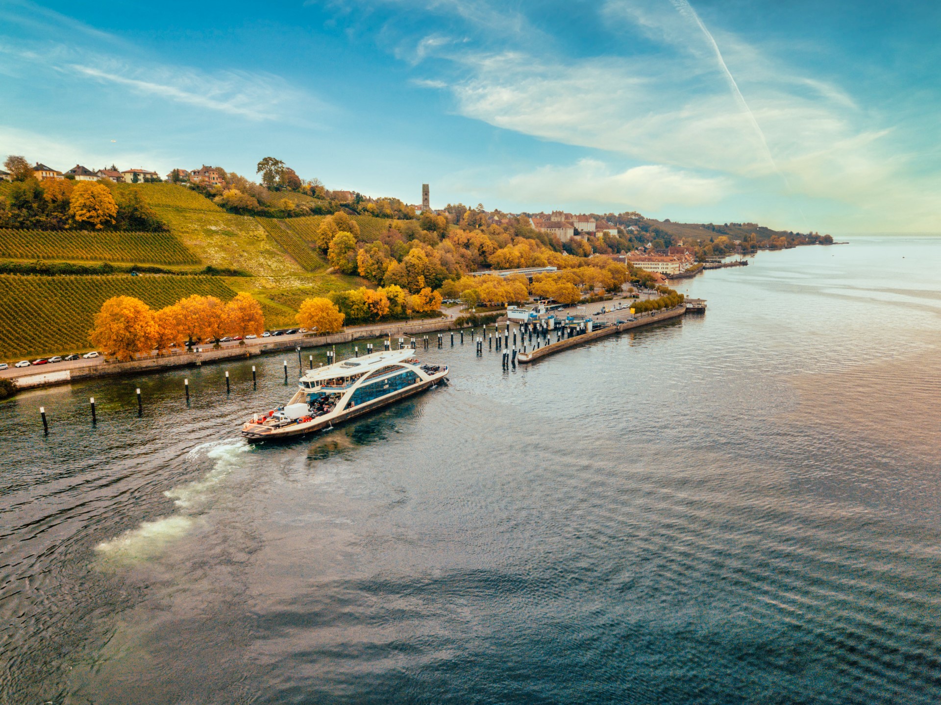 Bodensee: Apfelradlrunde und Zwiebelkuchenfahrt