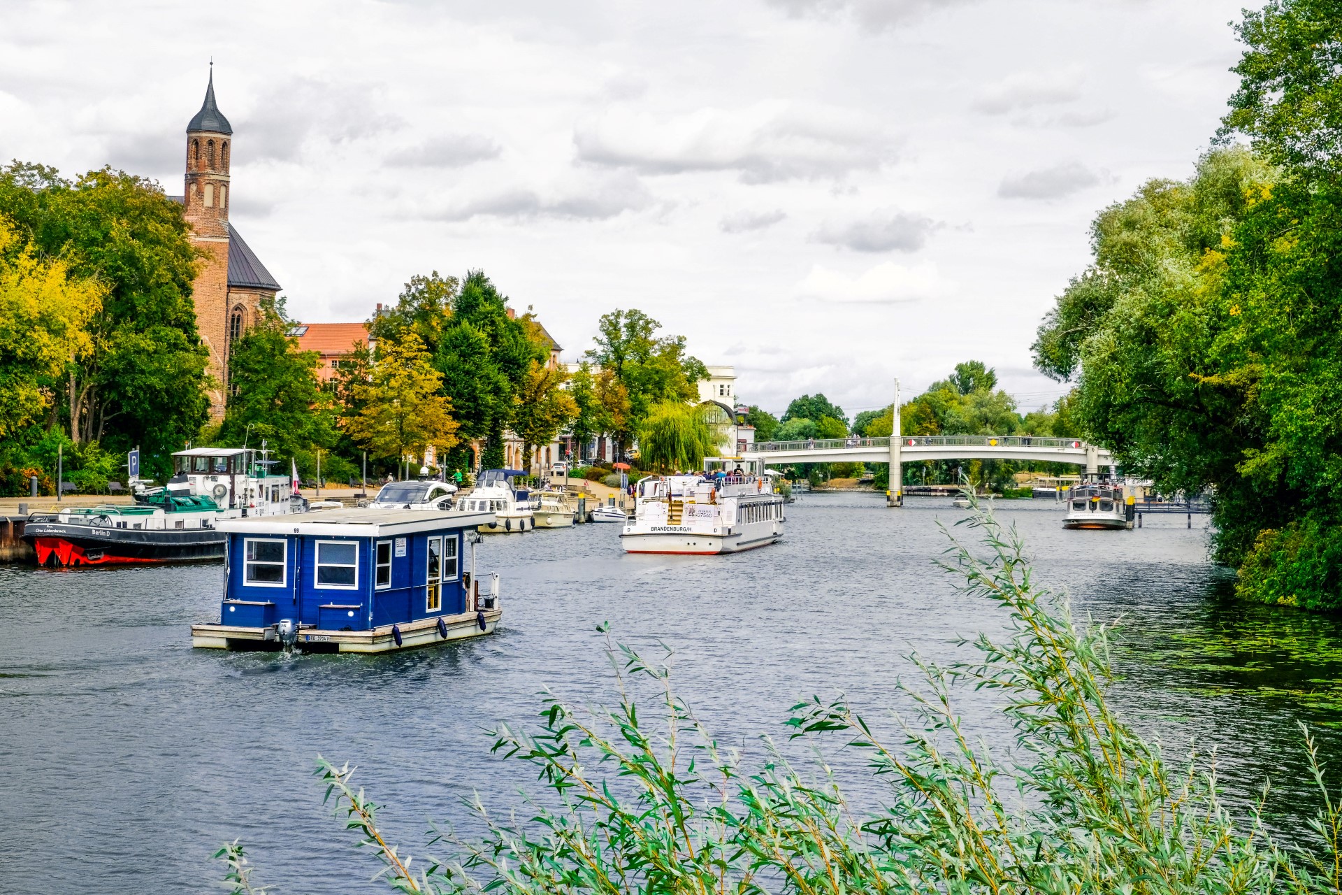 Havel: Goldener Herbst auf dem Wasser