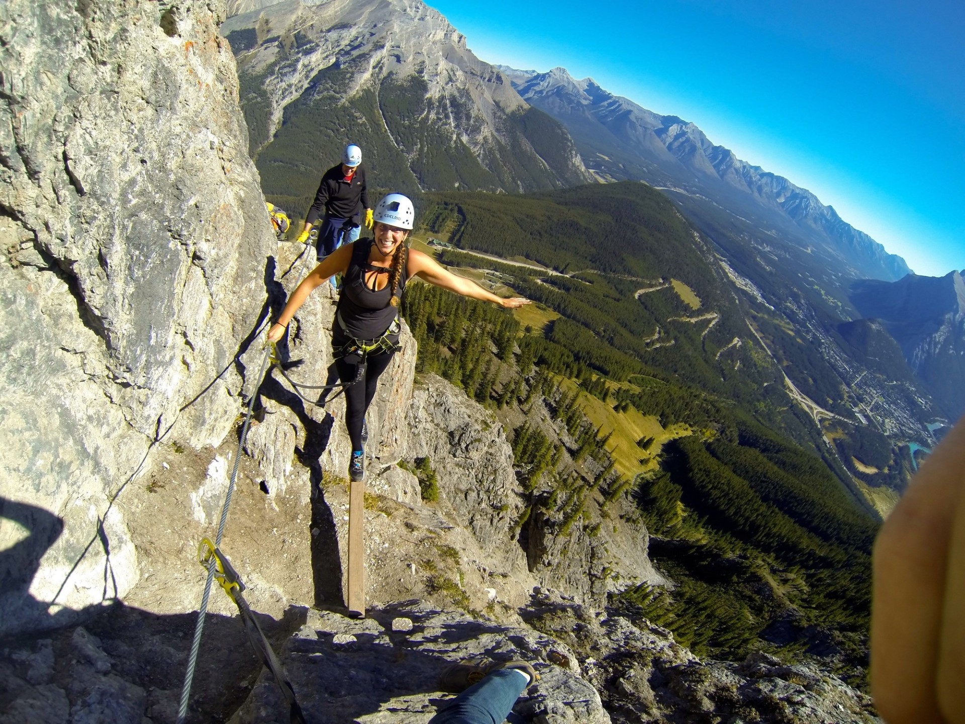 Kanada: Neue Klettersteige am Mt. Norquay